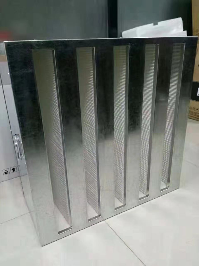 V型高效空氣過濾器又稱W型高效過濾器，箱式高效過濾器，W型V型組合式高效過濾器